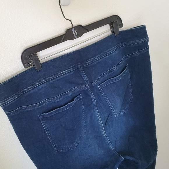 Torrid Women's Stretch Denim Crop Pull On Skinny Lean Jean - Plus Size 3X - Picture 8 of 13